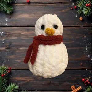 Handmade Snowman Plush ⛄️